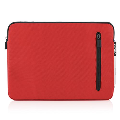 Incipio ORD horizontale Tasche für Microsoft Surface 3 - von Microsoft zertifizierte, gepolsterte Nylon-Schutztasche inkl. Außentasche - rot