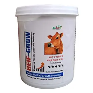 REFIT ANIMAL CARE Calf Growth Powder Supplement, 1 Kg, Heif Grow