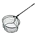 Produktbild sourcingmap® See Teich Nylon Mesh Metall Teleskopgriff Angeln Fisch Garnelen Net Werkzeug