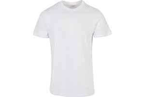 Build Your Brand Bb010-basic Round Neck T-Shirt T-Shirt Uomo (Pacco da 1)