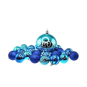 Fomax 20 Boules de Noël 6cm et de Boule 15cm &lsquo;Joyeux Noël&rsquo; – Sirius