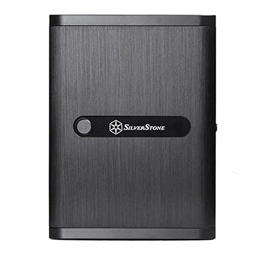SilverStone SST-DS380 – Case Storage Mini-ITX Computer-Gehäuse mit Fronttür, 8x 3.5″ HDD Hot-Swap Einschübe, schwarz - 2