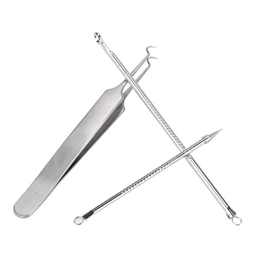 Buy Foolzy Acne Extractor Kit Blackhead Tweezers And Needle
