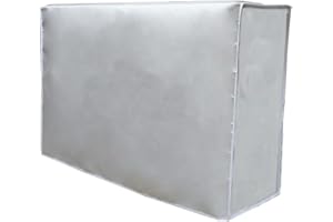 JEFFICA Copri Condizionatore da Esterno, Universale Coperchio del Condizionatore, Antipolvere Antineve Impermeabile Protezione Solare per Climatizzatore per La Casa 80 * 30 * 57cm