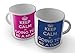 Produktbild Keep Calm I'm Going to be a DAD/MUM Set of Two Mug Cup by GrassVillageTM
