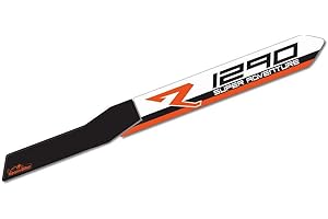 Resin Bike Autocollant Moto Compatibles avec KTM 1290 Super Adventure R 2017-2020. Protection Bras Oscillant Arrière Contre les Chocs et les Éraflures. Autocollant 3D Résinés - Fabriqué en Italie