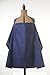 Breastfeeding Cover/ Nursing Apron/ Shawl by BabyBud * Blue with White Dots * 100 % Cotton * Breastfeed with Ease *Baby Shower Gift* Free P&P
