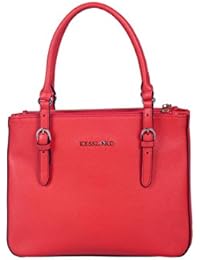 Kesslord Saffiano - Bolso de asas de Otra Piel para mujer naranja Paprika - PK