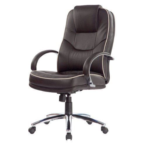 RS Soho Rome2 leather-faced executive office chair in brown