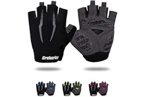 ‎GREBARLEY Grebarley Cycling gloves, non-slip and shock-absorbing mountain bike gloves, suitable for men, women