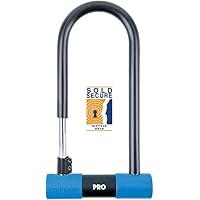Oxford LK348 Alarm-D PRO Bike Sold Gold Award High-Security Cycling U Lock (320 Length 320mm x Width 173mm), Black, One Size