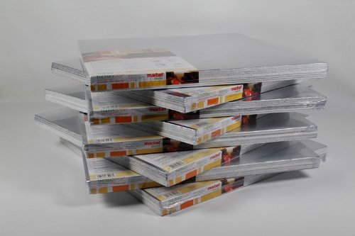 1 m2 Isolierplatten mit Alufolie 50×50 cm Wand Isolierung THERMO-STOP 4 - 2