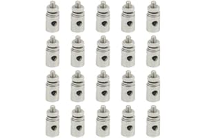 WMYCONGCONG 20 PCS Einstellbare Pushrod Connector Linkage Stopper D2.1mm für RC Flugzeug Flugzeugteile