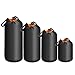 Produktbild apeman Objektivtasche Set Objektivbeutel 4 Gre Multi Pack ObjektivkCher mit stabilen, langlebigen und sch¨¹tzenden Neopren f¨¹r Canon, Nikon, Sony, Panasonic, Pentax, Olympus DSLR Kamera Objektive