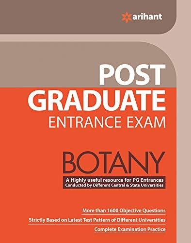 Post Graduate Entrance Examination Botany