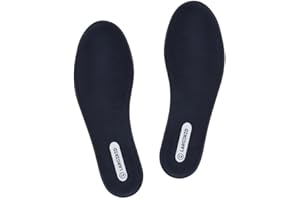 LARGERED Komfortowe buty damskie, podeszwa pamięciowa, ciepłe buty do butów do butów do butów roboczych, granatowe, T.42