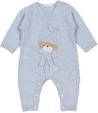 Nanan Tutina in Tricot Celeste Senza Piedi per Neonato (0-3 Mesi) :  Amazon.it: Abbigliamento