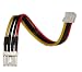 Produktbild Digital Devices Stromverbindungskabel - Sherlock auf 3,5 Molex (w/m) | Länge ca. 10cm | für die Stromversorgung vom PC-Netzteil zu Duoflex Erweiterungen