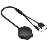 aux kabel bmw e65 Bluetooth 4.0 Wireless Receiver, unterstützt Pairing zwei Smartphones zur gleichen Zeit, unterstützt USB-Flash-Spielen als auch.