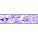 RoomMates Repositionable Childrens Wall Sticker Border Fairy Princess