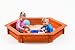 Produktbild Creative Zeder Designs Sechseck Holz Sandkasten