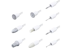 Beurer MP 64 Juego de recambio, accesorios de repuesto para el set de manicura y pedicura MP 64, de zafiro y fieltro de alta calidad para el cuidado de las uñas de manos y pies