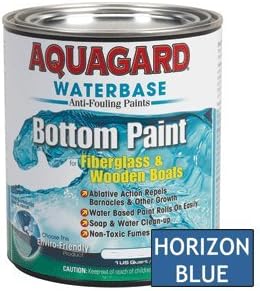 Aquagard Waterbased Anti-Fouling Bottom Paint - 1Qt - Horizon Blue
