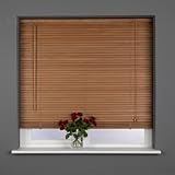 jalousie holzfenster Farbe: Eiche Sunlover Jalousie Hartholz - 25 mm - Eiche - B 165 cm