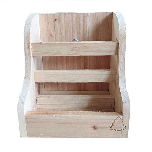 Knowled Alimentatore di Fieno, Cornice di Erba di Coniglio, 2 in 1 Pet Alimentatore E Cornice di Erba per Conigli Cincillà Grandi Cavie Piccoli Animali