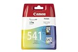 5227B004 Canon CL-541 Cartucho de tinta original Tricolor para Impresora de Inyeccion de tinta Pixma TS5150-TS5051-MX375-MX395-MX435-MX455-MX475-MX515-MX525-MX535-MG2150-MG2250-MG3150-MG3250-MG3550-MG3650