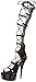 Pleaser DELIGHT-698, Damen Plateau Sandalen, Schwarz (Schwarz (Blk Pat/Blk)), 41 EU (8 Damen UK)