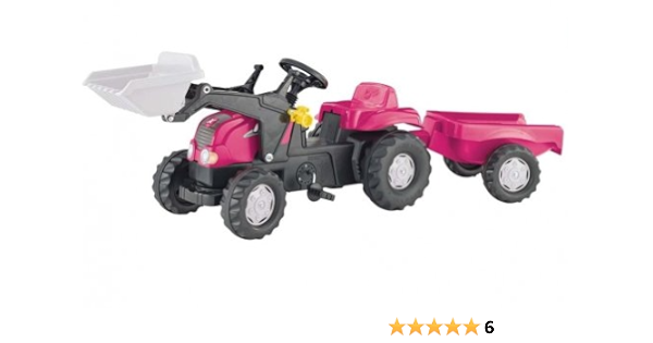 pink ride on tractor