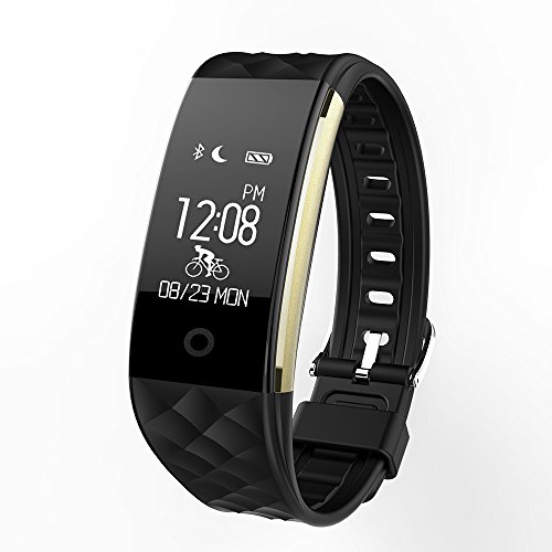 ranipobo Smartwatch, Tracker fitness Bluetooth impermeabile IP67 con monitor della frequenza cardiaca, sonno e Multi Activity Activity Monitor per smartphone Android e iOS
