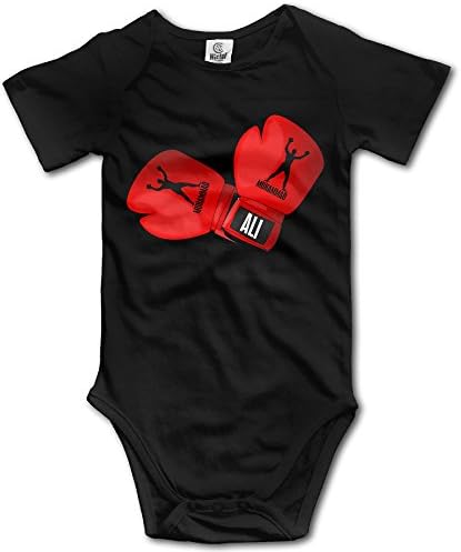 LALayton MuhammadAli Boxing Sets Image Lovely for Jumpsuit Romper Climbing Clothes - White