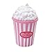 Produktbild Squeeze Popcorn Tasse Squishy Spielzeug, Hmeng Squishies Langsam Rising Decompression Easter Anti Stress Druck Spielzeug Ballchain Geschenk Phone Strap (8.5*8.5*12cm, Rosa)