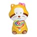 Produktbild HSKbcim HSKB Stressabbau-Spielzeug, Kawaii Entzückende Katzenspielzeug Langsam Steigende Squeeze Toys Duft Stressabbau Spielzeug (Grün)