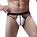 Produktbild ODRD Herren Dessous Unterwäsche Herren Mesh Low Waist Unterwäsche Soft Breathable Knickers Short Sexy Briefs Männer Sexy Body Erotik Lingerie Bodysuit Figurformend Sexspielzeug