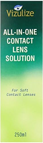 Vizulize All In One Contact Lens Solution 360ml (Clear Bottle)