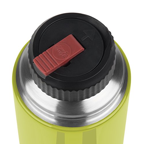 Emsa 515208 Isolierflasche, Mobil genießen, 700 ml, Safe Loc Verschluss, Limone, Senator - 4