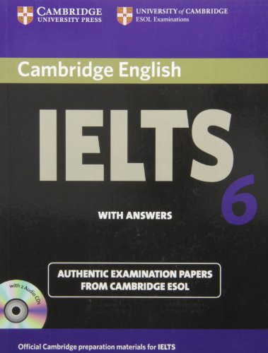 Book's Cover ofCambridge IELTS 6 Selfstudy Pack Examination papers from University of Cambridge ESOL Examinations