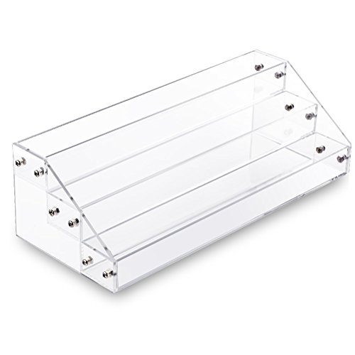 FineHome Nagellack-Ständer, 3 Etagen, Aussteller, aus Acryl, Kosmetik, Make-up - 3