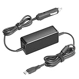 65W USB Type C Chargeur Voiture Allume Cigare pour Apple Macbook 12', New Macbook Pro 13.3', Acer Swift 7, Huawei MateBook D 14', ASUS C423NA-BV0044 Chromebook 14', C423NA-BZ0004 Chromebook 14'