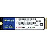 TwinMOS 512GB M.2 PCIe Gen3 NVMe SSD (3600-3250Mb-s) NVME512GB2280AP TLC 3DNAND Ssd