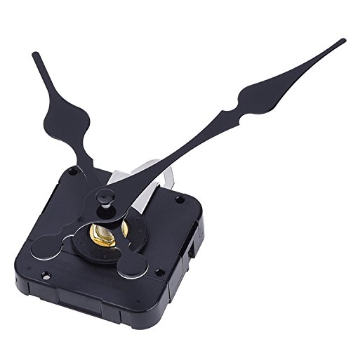 Mudder Lange Spindel Mechanismus Uhrwerk, Maximale Zifferblatte von 3/ 5 Zoll dick, Gesamtschaftlänge von 1-1/10 Zoll - 5