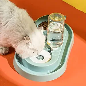 CREDLY Pet Accessories Automatic Pet Drinking Bowl Dog Food Feeder Pet Water Dispenser