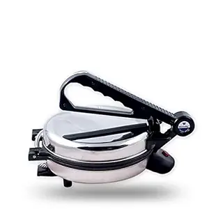 ElectroSky Electric Roti Maker CS-02 || Chapati/Roti/Khakhra/Pizza Maker || 900 WATTS || Shock Proof Stainless Steel || Made in INDIA