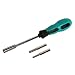 Produktbild eJiasu Bithalter Schraubendreher Set, 3.8mm 4.5mm CR-V Stahl Sicherheits Schraubendreher Bit mit Gummigriff Werkzeug für Nintendo NES SNES N64 NGC SFC Sega Super Game Boy Cartridge und Konsole