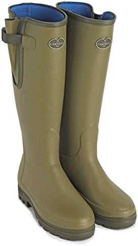 Le Chameau Ladies Vierzonord Warm Neoprene Lined Wellingtons With Adjustable Calf Gusset (Ladies UK 5 Euro 38, Green)