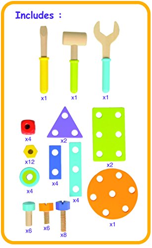 Imagen 6 de Boikido 691125 - Banco Herramientas Madera Acc. 42X31X26