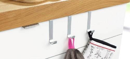 RUCO V 121 Einhängehaken 6er Set, rostfreier Stahl - 2